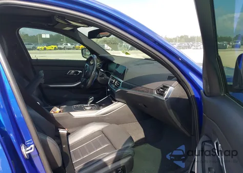 2021 BMW 3 Series M340I z USA, uszkodzony, nr VIN 3MW5U7J08M8B49136